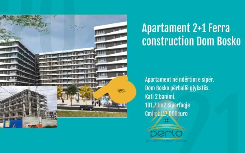 Shitet apartament 2+1 ne Don Bosko