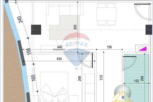 Shitet apartament 1+1 tek Rezidenca “Mine Peza, Nova Construction