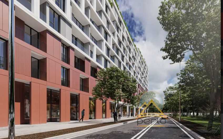 Shitet apartament 1+1 Meis Garden