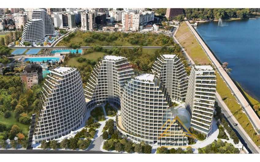 SHITET APARTAMENT 3+1+POST PARKIMI TE RRUGA KRISTO LUARASI KOMPLEKSI LAKE VIEW