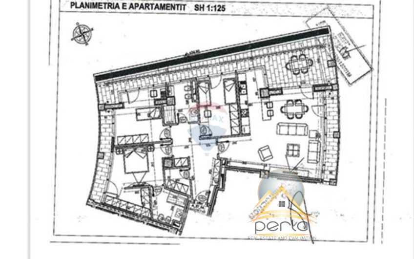 SHITET APARTAMENT 3+1+POST PARKIMI TE RRUGA KRISTO LUARASI KOMPLEKSI LAKE VIEW